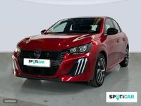 Usado Peugeot 208 Active 100 CV (73 kW) 2024 Rojo Utilitario