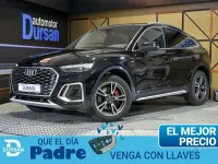 Usado Audi Q5 S-Line 204 CV (150 kW) 2022 Negro SUV