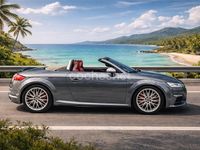 Usado Audi TTS S-Line 310 CV (228 kW) 2017 Gris / plata Coupe