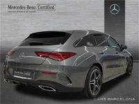 Usado Mercedes CLA200 Shooting Brake AMG line 150 CV (110 kW) 2023 Gris montaña Familiar