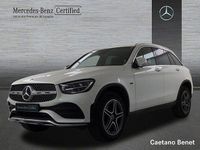 Usado Mercedes GLC300e AMG line 306 CV (225 kW) 2021 Blanco polar SUV