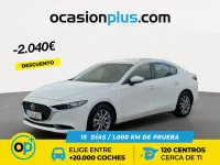 Usado Mazda 3 Prime-Line 140 CV (102 kW) 2025 Blanco Berlina