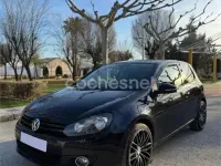 Usado VW Golf VI Sport 105 CV (77 kW) 2010 Negro Utilitario