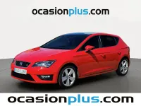 Usado Seat Leon FR 150 CV (110 kW) 2017 Rojo Utilitario