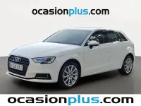 Usado Audi A3 Sportback Design 116 CV (85 kW) 2019 Blanco Utilitario