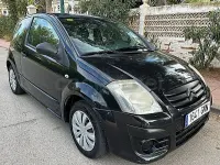 Usado Citroën C2 61 CV (44 kW) 2009 Negro Utilitario