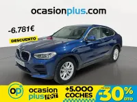 Usado BMW X4 252 CV (185 kW) 2018 Azul SUV
