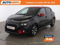 Usado Citroën C3 Feel 82 CV (60 kW) 2017 Negro Berlina