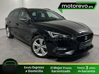 Usado Seat Leon FR 150 CV (110 kW) 2021 Negro Familiar