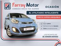 Usado Kia Picanto 69 CV (50 kW) 2012 Azul Utilitario