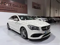 Usado Mercedes CLA200 Shooting Brake AMG line 136 CV (100 kW) 2016 Blanco Familiar