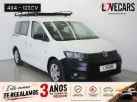 Usado VW Caddy 122 CV (89 kW) 2021 Blanco Monovolumen