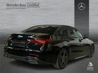 Usado Mercedes C200 AMG line 163 CV (119 kW) 2024 Negro Berlina