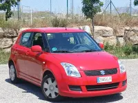 Usado Suzuki Swift GL 92 CV (67 kW) 2008 Rojo Utilitario