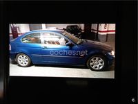 Usado BMW 320 150 CV (110 kW) 2001 Azul Berlina