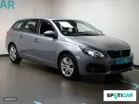 Usado Peugeot 308 SW Active 130 CV (95 kW) 2021 Gris Familiar