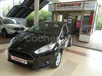 Usado Ford Fiesta Trend 82 CV (60 kW) 2017 Negro Utilitario
