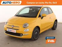Usado Fiat 500 Lounge 71 CV (52 kW) 2016 Amarillo Berlina