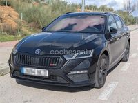 Usado Skoda Octavia RS 245 CV (180 kW) 2021 Negro Familiar