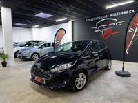 Usado Ford Fiesta Trend 75 CV (55 kW) 2016 Negro Utilitario