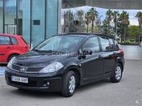 Usado Nissan Tiida Pack 110 CV (80 kW) 2008 Negro Berlina