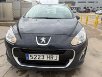 Usado Peugeot 308 SW Access 120 CV (88 kW) 2013 Negro Familiar