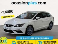 Usado Seat Leon ST FR 184 CV (135 kW) 2017 Blanco Familiar