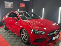 Usado Mercedes CLA180 136 CV (100 kW) 2019 Rojo Coupe