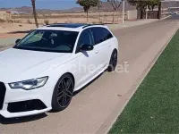 Usado Audi A6 S-Line 245 CV (180 kW) 2013 Blanco Familiar