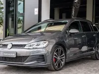 Usado VW Golf VII GTD 184 CV (135 kW) 2018 Gris / plata Familiar