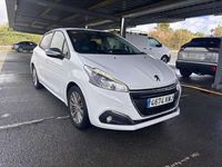 Usado Peugeot 208 Style 82 CV (60 kW) 2018 Blanco Utilitario