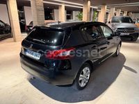Usado Peugeot 308 Style 130 CV (95 kW) 2017 Negro Berlina