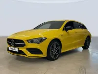 Usado Mercedes CLA250e Shooting Brake 218 CV (160 kW) 2021 Amarillo Familiar
