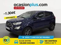 Usado Ford Ecosport Trend 100 CV (73 kW) 2021 Azul SUV