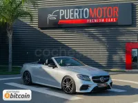 Usado Mercedes E53 AMG 435 CV (319 kW) 2019 Gris / plata Descapotable