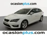 Usado Seat Leon FR 150 CV (110 kW) 2015 Blanco Monovolumen