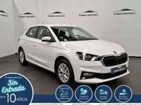 Usado Skoda Fabia 80 CV (58 kW) 2022 Blanco Utilitario