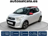 Usado Citroën C1 PureTech 82 CV (60 kW) 2014 Gris / plata Utilitario
