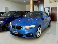 Usado BMW 218 M Sport 143 CV (105 kW) 2014 Azul Coupe