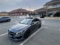 Usado Mercedes CLA220 AMG line 177 CV (130 kW) 2015 Gris / plata Coupe