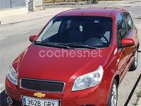 Usado Chevrolet Aveo LT 100 CV (73 kW) 2009 Granate Berlina