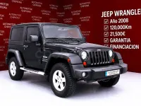 Usado Jeep Wrangler Sport 177 CV (130 kW) 2008 Negro SUV