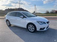 Usado Seat Leon ST Reference 115 CV (84 kW) 2018 Blanco Familiar
