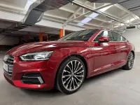 Usado Audi A5 Sportback S-Line 150 CV (110 kW) 2018 Granate Utilitario