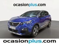 Usado Peugeot 3008 GT-line 130 CV (95 kW) 2021 Azul SUV
