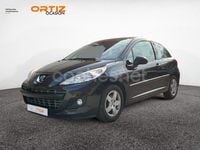Usado Peugeot 207 Active 95 CV (69 kW) 2011 Negro Berlina