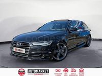 Usado Audi A6 272 CV (200 kW) 2017 Negro Familiar