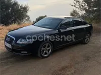 Usado Audi A6 190 CV (139 kW) 2010 Negro Berlina