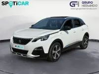Usado Peugeot 3008 GT-line 130 CV (95 kW) 2020 Blanco SUV