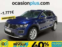 Usado VW T-Roc Sport 150 CV (110 kW) 2019 Azul SUV